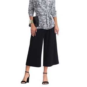 H Halston Cropped Wide Leg Pants - Size M
